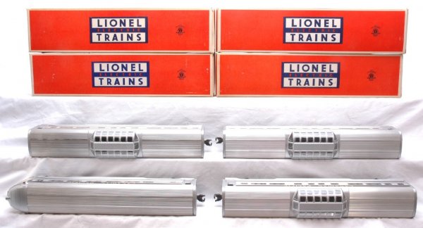Lionel CP three 2552 and 2551 Pass Cars LN OB - 3