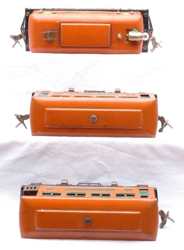 Lionel Orange Set 248 Loco 629 630 - 3