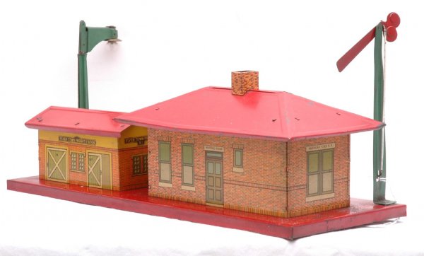 Am Flyer 237 Station Set 96 91 Fast Freight - 2