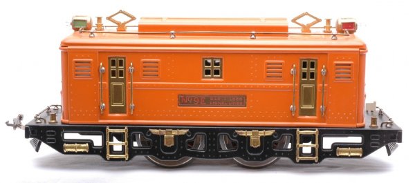 Lionel 9E Orange 0-4-0 Electric Loco