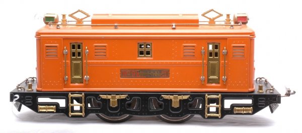 Lionel 9E Orange 0-4-0 Electric Loco - 2