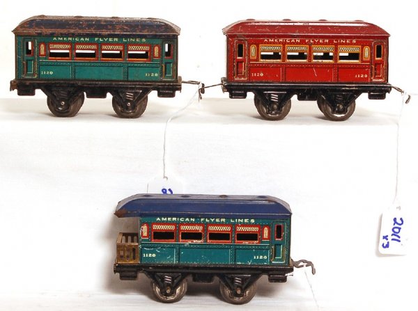 American Flyer 1120 passenger cars