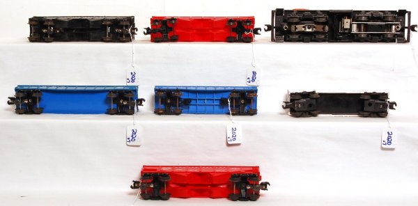 Lionel 611, 6042, 6014, 6476, 6476, 9013, 6162 - 3