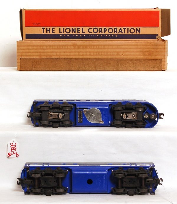 Mint Lionel 2367 Wabash F3 AB units, OB - 4