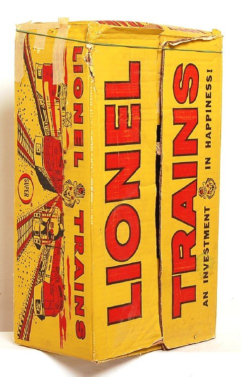 Tough Lionel yellow set box Super Chief 2544W - 3