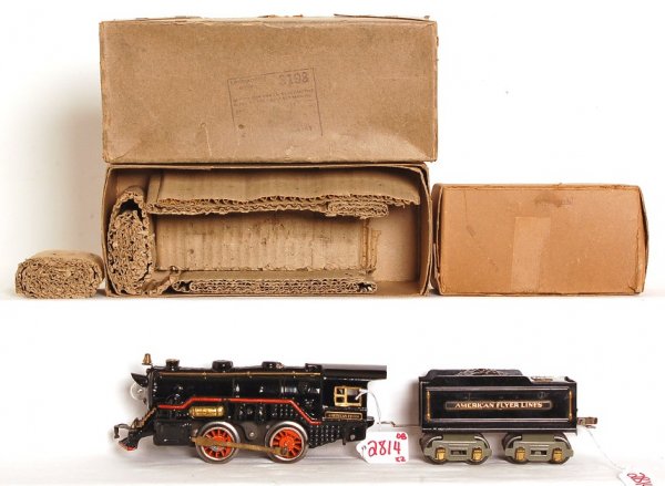 Gorgeous American Flyer prewar 3198 loco OB