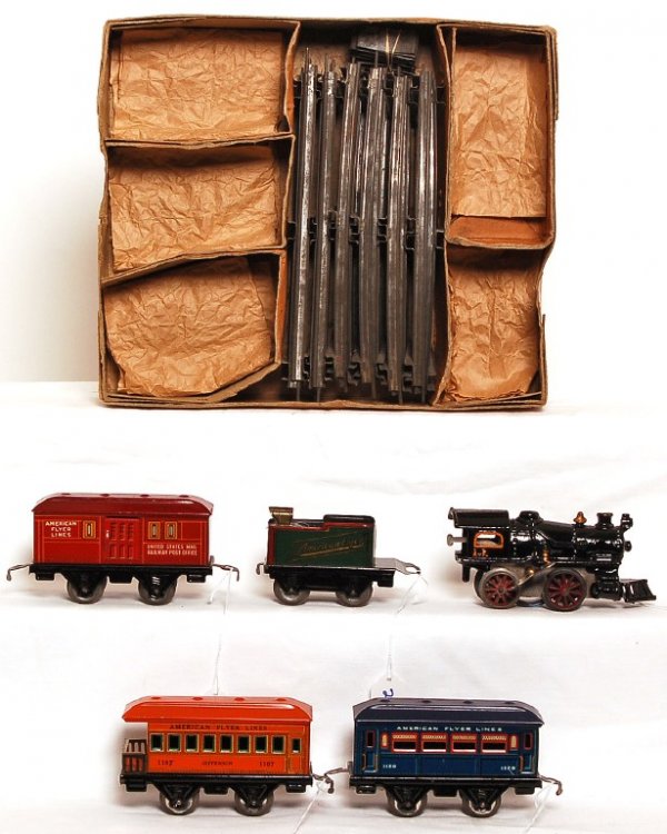 American Flyer O gauge Rainbow set No. 3 in OB - 2