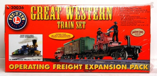 lionel great western train set