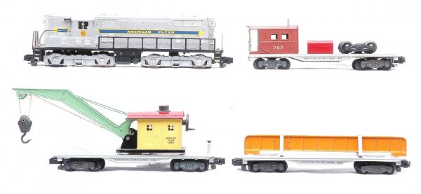 Ameircan Flyer Freight Set 371 906 907 909