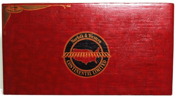 Lionel 1260 Norfolk & Western Continental Limited: Lionel 1260 Norfolk & Western Continental Limited set in factory sealed OB assumed C10. Set consists of 8266 loco, 7301 stock car, 6206 gondola, 9461 boxcar, 6106 hopper and 6900 caboose.