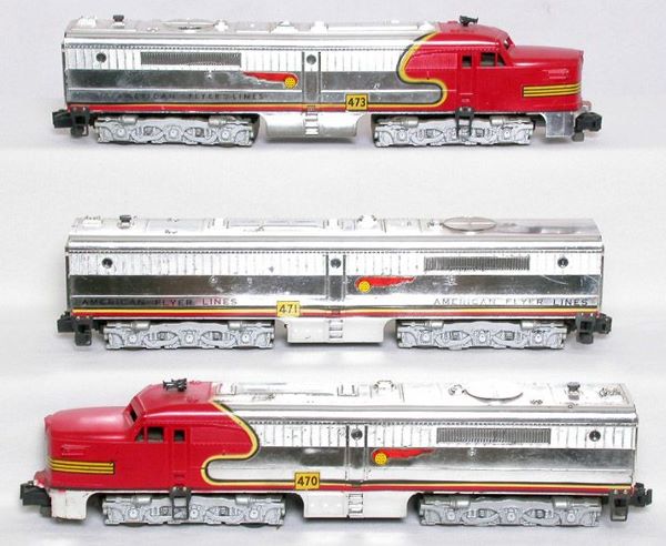 american flyer 470 471 473 chief pa a b a chrome american flyer 21160 engine age