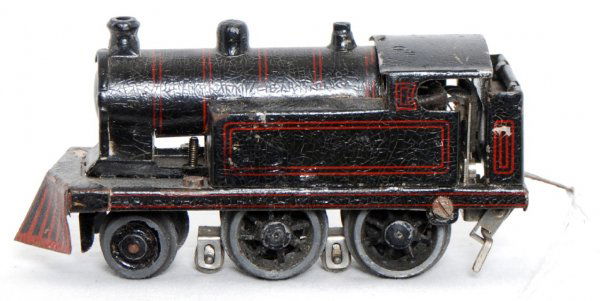 Bing HO scale 2-4-0 loco: Bing HO scale 2-4-0 loco, C6+.