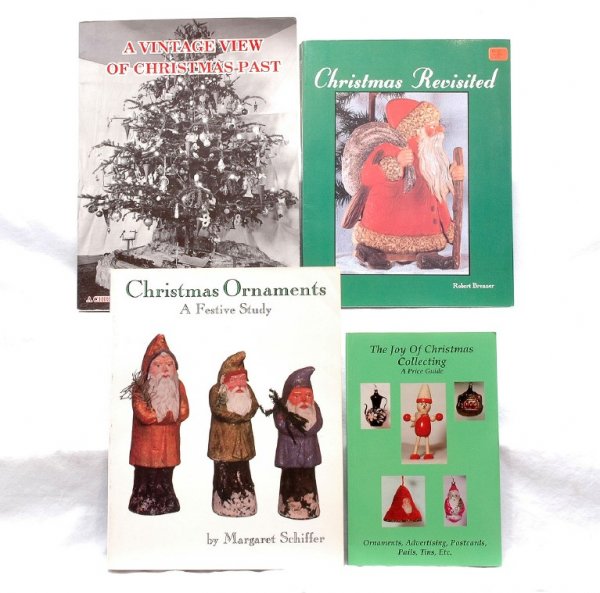Four Christmas Collectable/History Books Like New: Four Christmas collectable/history reference books including; ÒThe Joy of Christmas Collecting-A Price GuideÓ by Chris Kirk, circa 1994, ÒChristmas RevisitedÓ by Robert Brenner, circa 1986, ÒChri