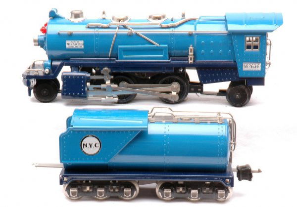 lionel 263e blue comet