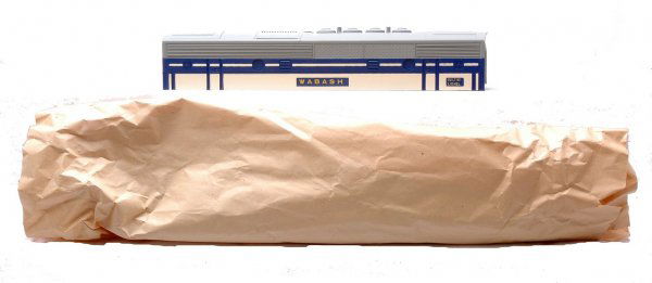 Lionel 2240 Shell ONLY Wabash F3 B Unit MINT: Lionel postwar 2240 shell only for a Wabash F3 B unit diesel. This shell is factory new and was never attached to a chassis. The paint on the shell has a great dry matte patina and is as good as it ge