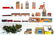 701: HO scale toy train items, Marklin freight cars...