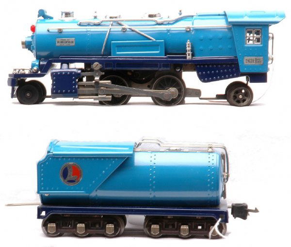 lionel 263e blue comet