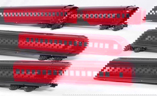 Pride Lines reproduction of Lionel Rail Chief set: Pride Lines reproduction of Lionel Rail Chief 4-car set, C10.