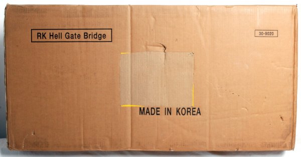 Factory sealed Rail King Hell Gate bridge 30-9020: Factory sealed Rail King Hell Gate bridge 30-9020, assumed C10.