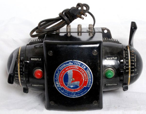 Lionel postwar type ZW 275 watts w/supple cord: Lionel postwar type ZW 275 watts w/supple original cord, C6.