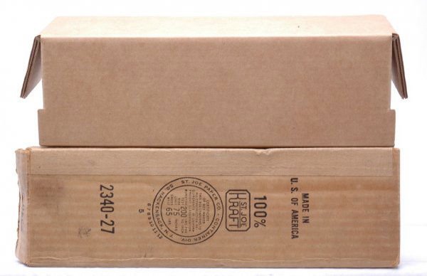 Lionel Box ONLY w/Repro Insert for 2340-25 GG1: Lionel postwar original box only with a reproduction insert for a 2340-25 Pennsylvania GG1 loco, circa 1955. All flaps are attached but one end of the box has been re-sealed.