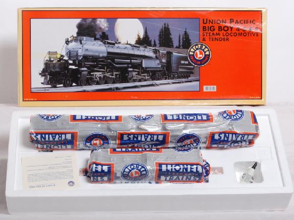 Lionel 28029 UP Big Boy factory wrapped: Lionel 28029 Union Pacific Big Boy in OB. Loco features TMCC, Railsounds, Fan Driven Smoke unit, and much more. Loco has all paperwork. Loco is still factory wrapped in inner carton and is C10.