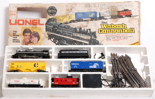 Lionel cannonball train set value sale
