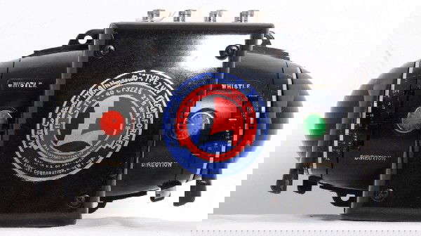 Postwar Lionel type ZW 275 watt transformer: Postwar Lionel type ZW 275 watt transformer with replaced cord, repainted base and hairlines in case, C6.