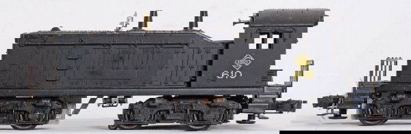 Lionel No. 610 Erie NW-2 diesel switcher: Lionel O gauge No. 610 Erie NW-2 diesel switcher, light surface rust C6.