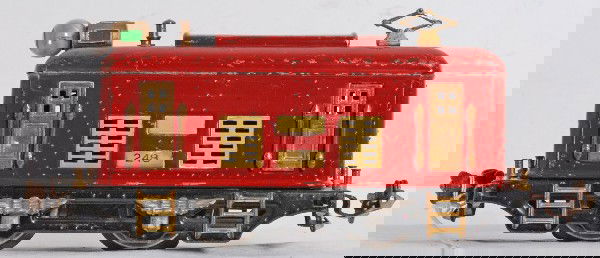 Prewar Lionel No. 248 boxcab electric loco: Prewar Lionel O gauge No. 248 boxcab electric loco, C6+.
