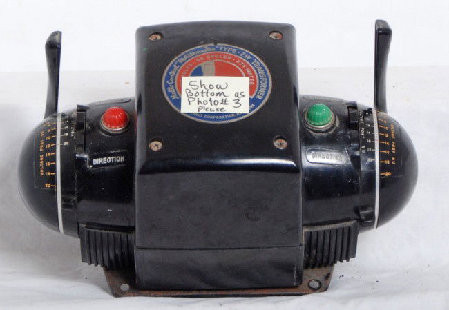 Lionel Model ZW (R) 275 watts transformer: Postwar Lionel Model ZW (R) 275 watts transformer, no cord, C5-6.