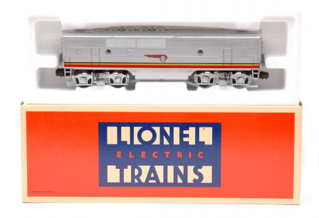 Lionel 18115 Santa-Fe F3 Dummy B Unit LN OB: Lionel 18115 Santa Fe non-powered F-3 B unit diesel unit in OB, C8.