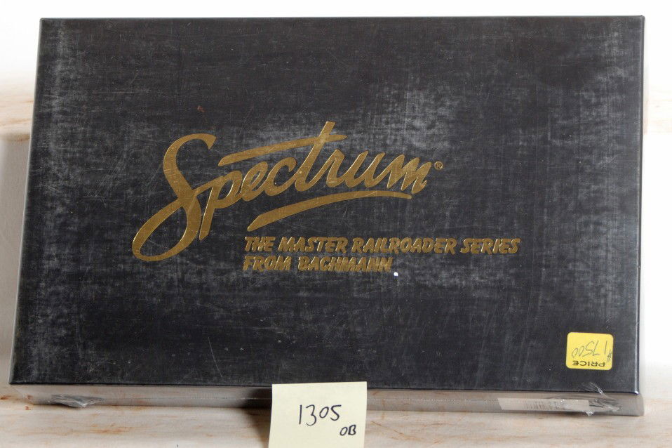 Spectrum Union Pacific Baldwin 4-6-0 82303: Bachmann Spectrum modern HO steam locomotive in OB. Item number is 82303 Union Pacific 4-6-0. Loco is NOS and assumed C9-10. OB does have price sticker on end, but is factory sealed.