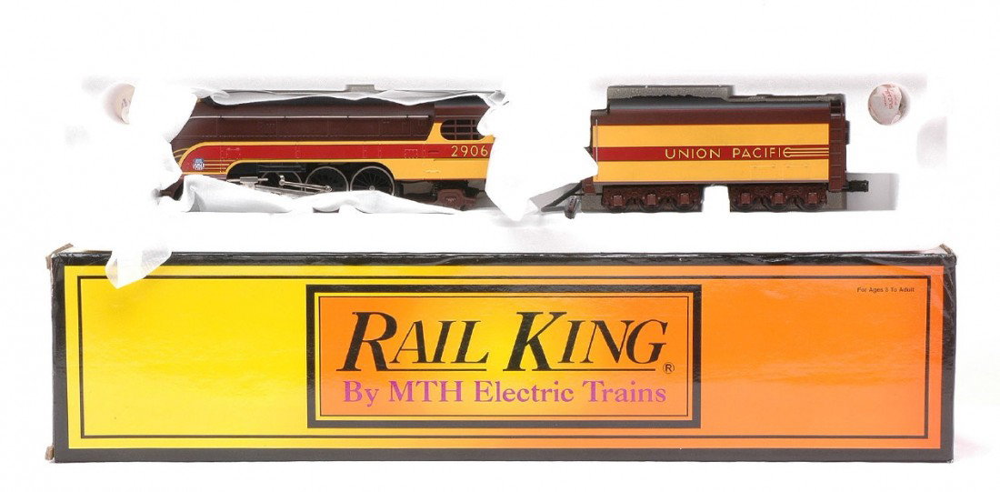 RK by MTH 30-1139-1 UP Forty-Niner Steamer LN OB: Rail King by MTH 30-1139-1 Union Pacific 4-6-2 Forty-Niner steamer in OB, C8.