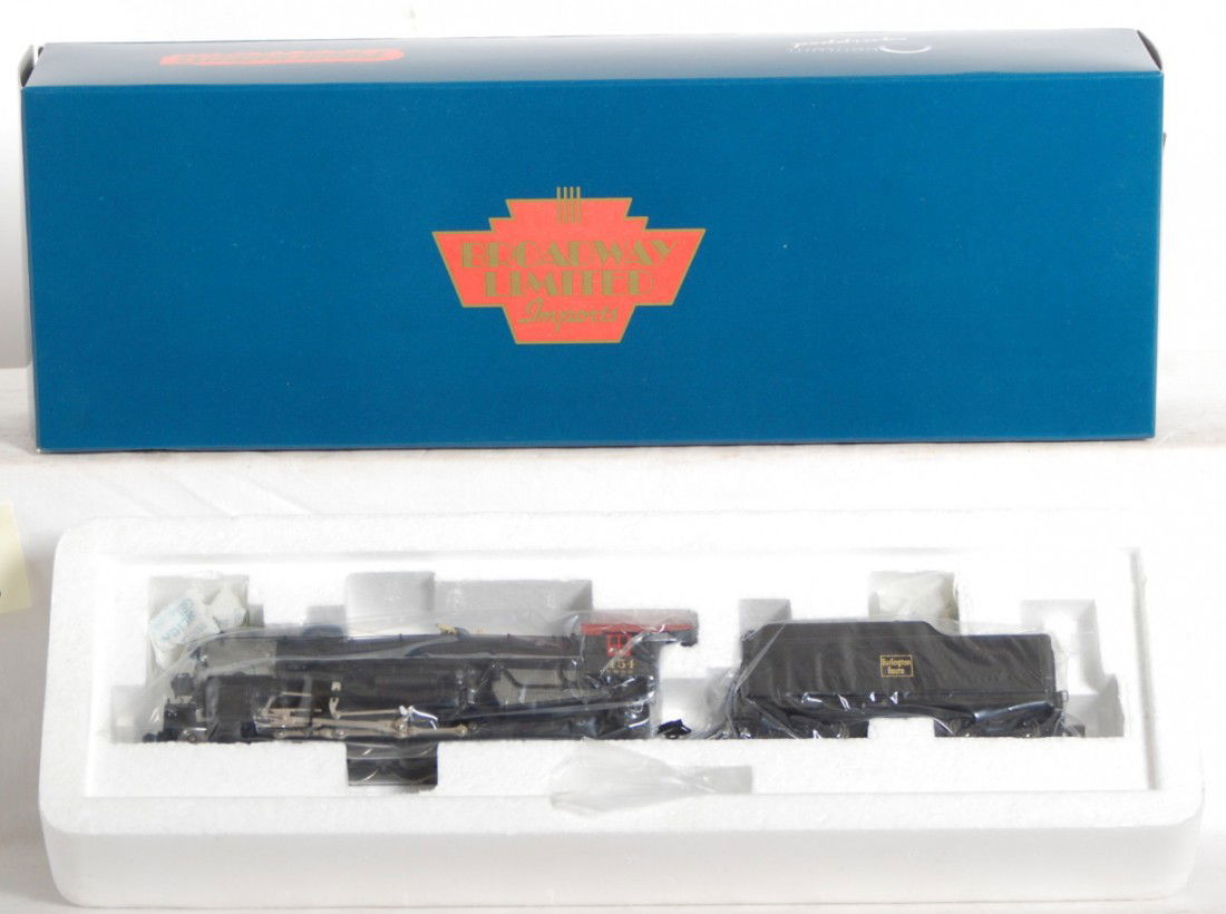 Broadway Limited FW&D E4a 2-8-2 with sound: Broadway Limited modern HO FW&D E4a. Catalog number is 208. Loco is equipped with QSI sound. Loco is NOS and assumed C9-10. OB has shelf wear.