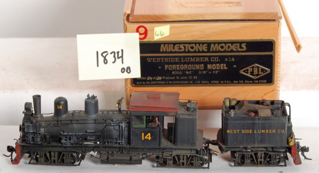 Milestone Westside Lumber Shay No. 14