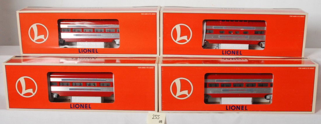 Lionel 29129 Texas Special 4 car passenger set: Lionel modern O gauge 29129 Texas Special 4 car passenger set. Includes 29130 J. Pickney Henderson vista dome car, 29132 David G. Burnett coach, 29131 Edward Burleson coach, 29133 Stephen F. Austin ob
