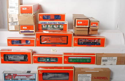 20 Lionel club and other freight cars 52154, 19940 (1 of 1)