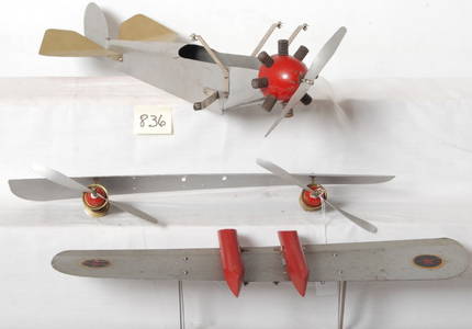 836: A.C. Gilbert New Erector tri-power sea plane