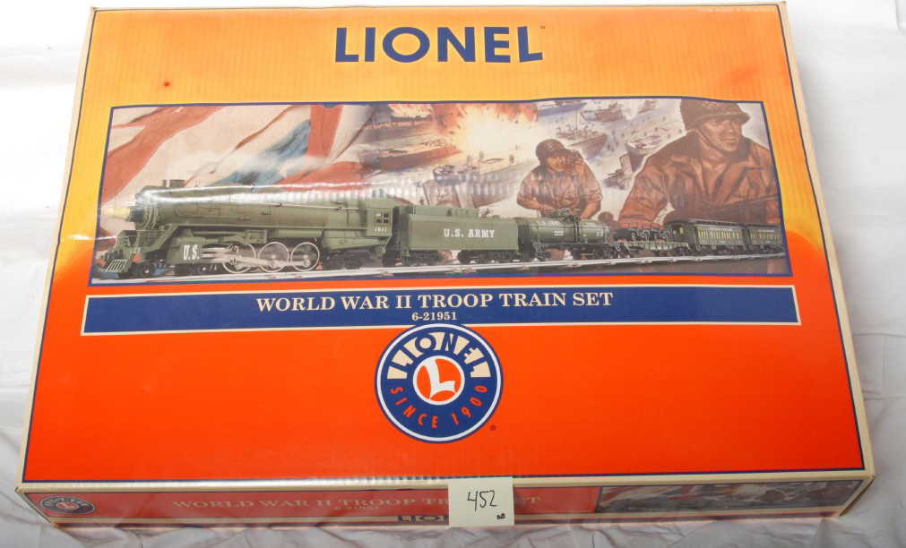 452: Lionel 21951 WWII Troop Train set