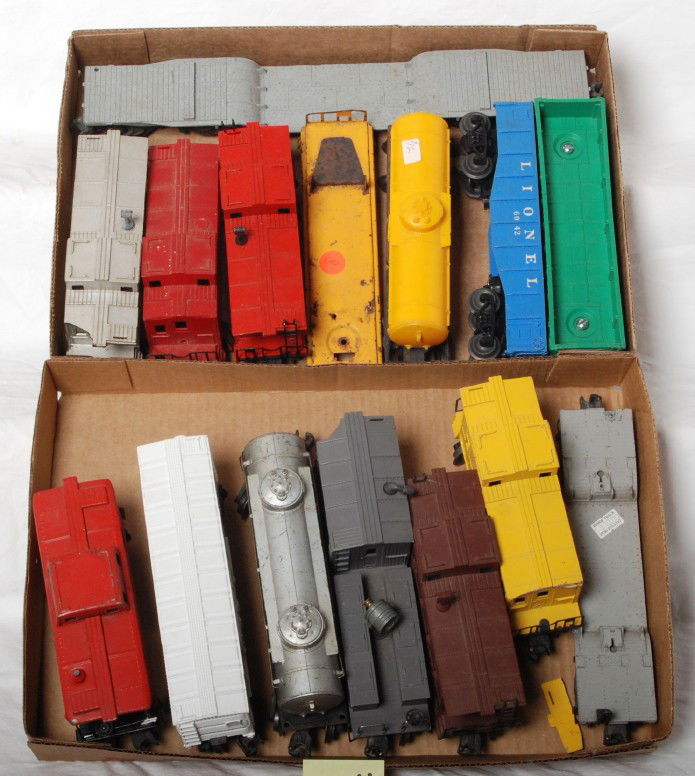 Lionel 6014, 2457, 6465, 6420, 2357, 6058, 6561, m: Postwar Lionel O gauge trains, please view the photos of the items in this lot, the items are sold as is shown with no returns. 6014, 2457, 6465, 6420, 2357, 6058, 6561, 6657, 1007, 6257, 6015, 6042,