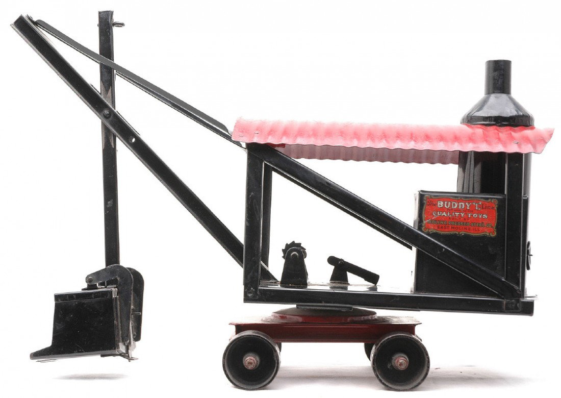 Buddy L Pressed Steel 220 Steam Shovel: Buddy L pressed steel no. 220 steam shovel, C6.