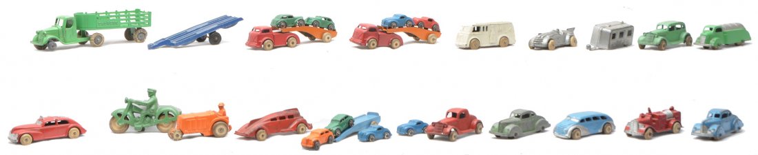 TootsieToy Barclay Manoil Selection of Vehicles: TootsieToy, Barclay and Manoil selection of vehicles including cars and trucks. Please view photo to verify selection and condition.