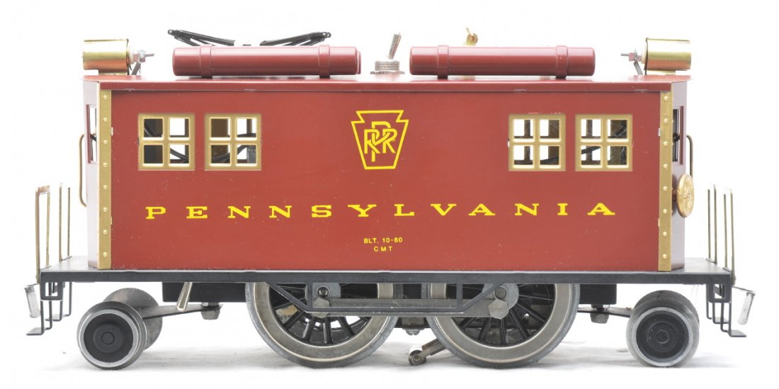 Classic Model Trains Pennsylvania Electric Loco: Classic Model Trains standard gauge Pennsylvania 4-4-4 electric loco, C8.