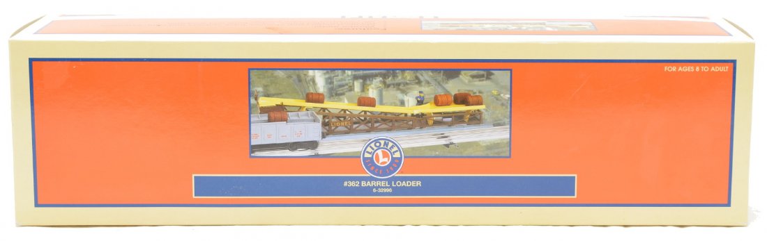 Lionel 32996 Barrel Loader MINT Boxed: Lionel 32996 no. 362 barrel loader factory new in OB, C10.