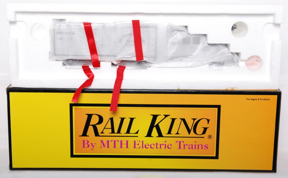 Railking Rio Grande Southern Galloping Goose: MTH Railking modern O gauge 30-2154-0 Rio Grande Southern Galloping Goose in OB. Loco features horn. Loco appears factory wrapped C9-10.
