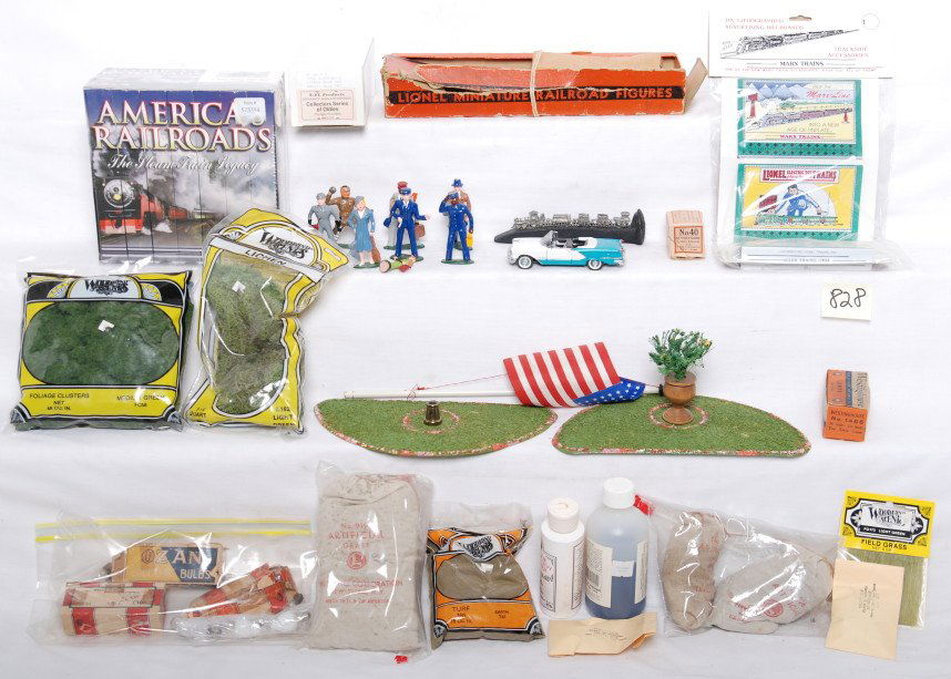 American Flyer, Marx, Lionel, and more...: Modern reproduction and prewar originals. Modern Marx reproduction American Flyer, Lionel and Marx tinplate billboards. Reproduction Lionel terrace plots. Original Lionel coal bags and 919 artificial