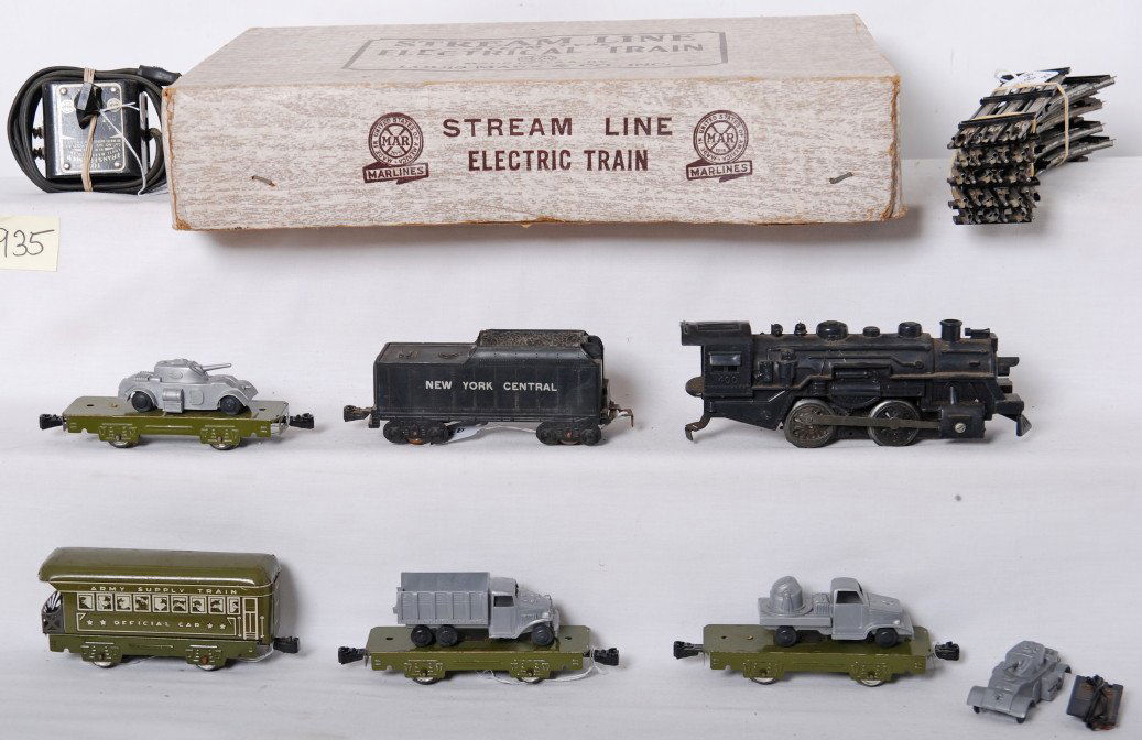 streamline steam type electric train