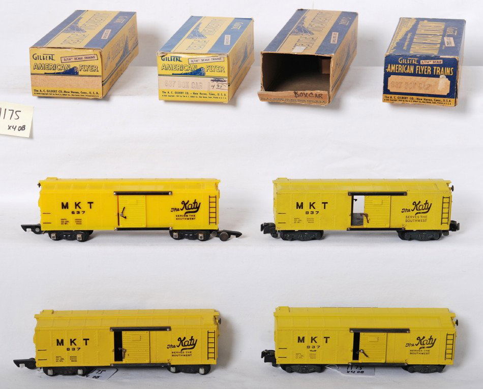 1175 4 american flyer mkt 937 637 boxcars flyers mkt