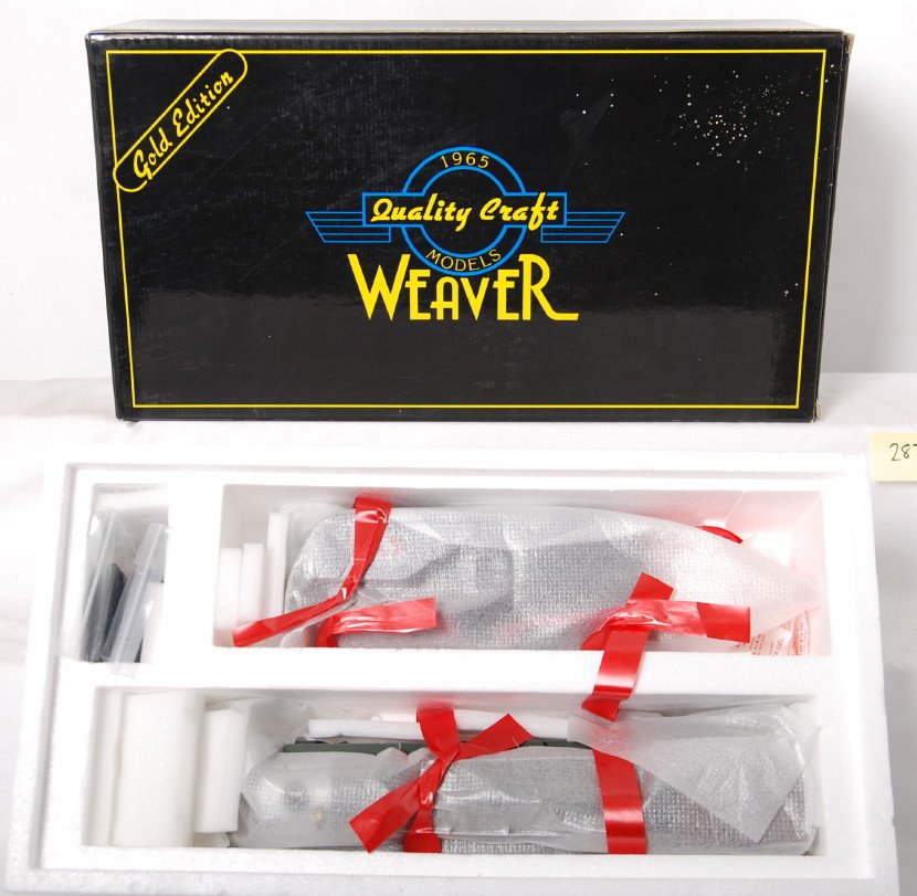 Weaver Great Northern P-2 Glacier locomotive: Weaver modern O gauge brass O gauge original version G1082-LP Great Northern cab no. 2510 4-8-2 P-2 class Glacier Park paint scheme 3-rail with sound in OB. Loco is factory wrapped in OB.